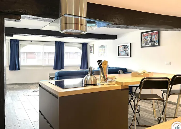 Apartment L'olympe - Babyfoot - Cinema - Parking Rouen