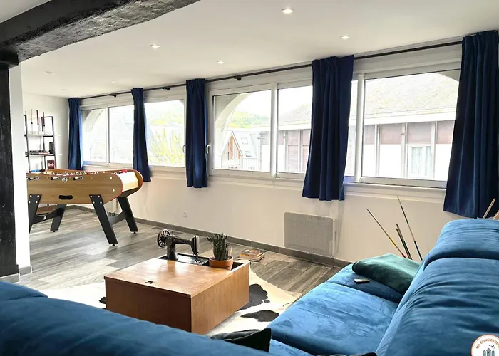 L'olympe - Babyfoot - Cinema - Parking Apartment Rouen